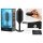 b-vibe Snug Plug 3 - dvostruki analni plug (180g) - crni