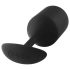 b-vibe Snug Plug 4 - dvostruka analna kugla (257g) - crna