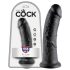 King Cock 8 dildo (20 cm) - crni