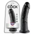 King Cock - dildo 20 cm - crni