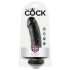King Cock 8 dildo (20 cm) - crni
