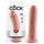 King Cock 8 dildo (20 cm) - prirodna boja