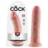 King Cock 8 dildo (20 cm) - prirodna boja
