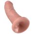 King Cock 8 dildo (20 cm) - prirodna boja