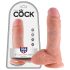 Kraljevski penis 20 cm s testisima - prirodna boja