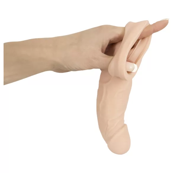 Nature Skin - Penis navlaka s prstenom - produživa