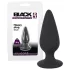 Black Velvets - analni plug 40g - crni