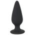 Crni Velvet Teški - 75g analni čep (crni)