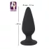 Black Velvets Heavy - analni plug 75g - crna