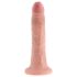 King Cock - dildo realistični - 18 cm - natur