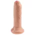 King Cock - realistični dildo - 15 cm - prirodna boja