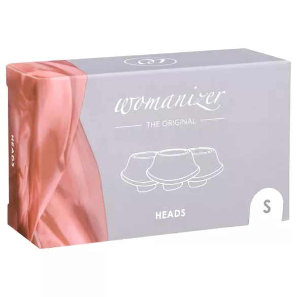 Womanizer Premium S - zamjenski usisni nastavci - bijeli - set 3 komada