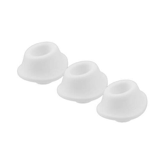 Womanizer Premium M - zamjenski set zvona za usisavanje - bijeli (3 kom)