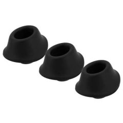   Womanizer Premium M - zamjenski set zvona za usisavanje - crni (3 kom)