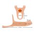 You2Toys - Strap-on - šuplji dildo za pričvršćivanje (veliki) - prirodni