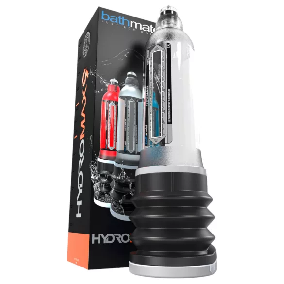 Bathmate Hydromax9 - hidraulična pumpa za penis - prozirna