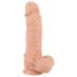 Realistixxx Giant XXL - realistični dildo (32 cm) - prirodna boja