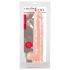 Realistixxx Giant 3XL - realistično dildo (42 cm) - prirodna boja
