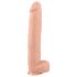 Realistixxx Giant 3XL - realistično dildo (42 cm) - prirodna boja