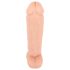 Realistixxx Giant 3XL - realistično dildo (42 cm) - prirodna boja