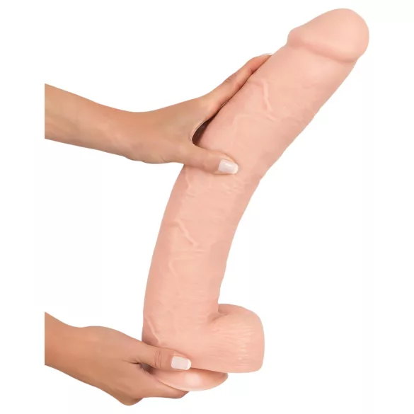 realistixxx - realistični dildo 3XL - ekstra veliki 42cm - natur