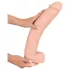 realistixxx - realistični dildo 3XL - ekstra veliki 42cm - natur