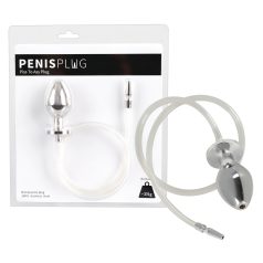   Piss to Ass Plug - šuplji analni čep s uretralnim proširenjem