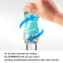 TENGA Spinner Tetra - prozirni masturbator