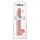 King Cock 14 veliki dildo s testisima (35 cm) - prirodna boja