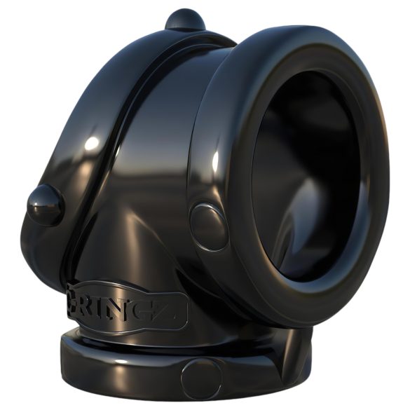 Fantasy Rock Hard - penis prsten i prsten za testise - crni