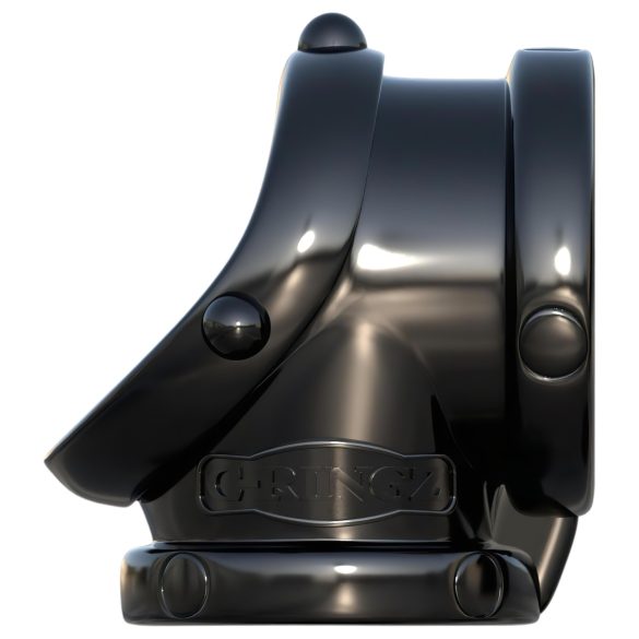 Fantasy Rock Hard - penis prsten i prsten za testise - crni