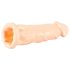 You2Toys - Silikonski - produžni rukav za penis (prirodan) - 19cm