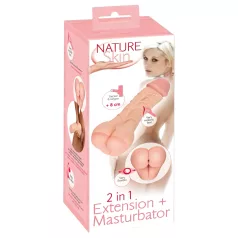   Nature Skin - masturbator i navlaka za penis - realistična koža - natur
