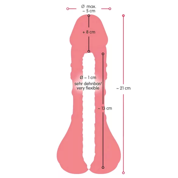 Nature Skin - masturbator i navlaka za penis - realistična koža - natur