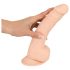 Silexd 9,5 - Prirodni Dildo s prianjajućom bazom - 24 cm