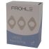 Fröhle LR002 (2,1cm) - medicinski set prstenova za penis (3 kom)