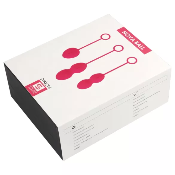 Svakom Nova - set gejša kuglica 3 komada - crvena