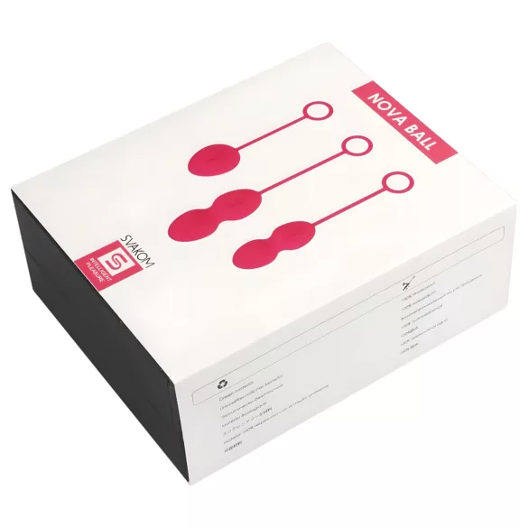 Svakom Nova - set gejša kuglica 3 komada - crvena