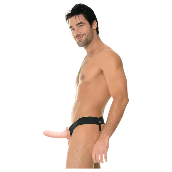 Fetish Strap-On 6 - strap-on šuplji dildo - natur boja