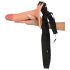 Realistixxx Strap-on - prirodni, šuplji dildo za remen