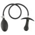 You2Toys - analni čep s pumpicom i kuglicama (crni)