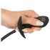 You2Toys - analni čep s pumpicom i kuglicama (crni)