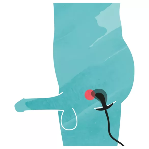 You2Toys - analni čep sa pumpom - crni