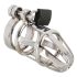 You2Toys - Chastity Cage - metalna penisna kućica s lokotom