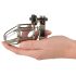 You2Toys - Chastity Cage - metalna penisna kućica s lokotom
