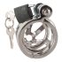 You2Toys - Chastity Cage - metalna penisna kućica s lokotom