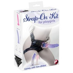 You2Toys - Strap on set - set s dildom za remen (2 dilda)