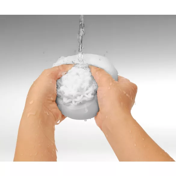 TENGA GEO - masturbator s valovitom teksturom - Glacier