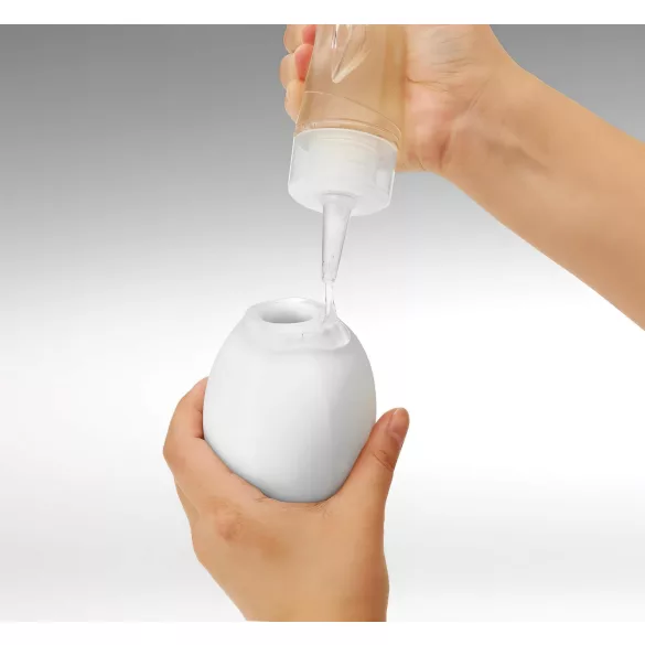 TENGA GEO - masturbator s valovitom teksturom - Glacier