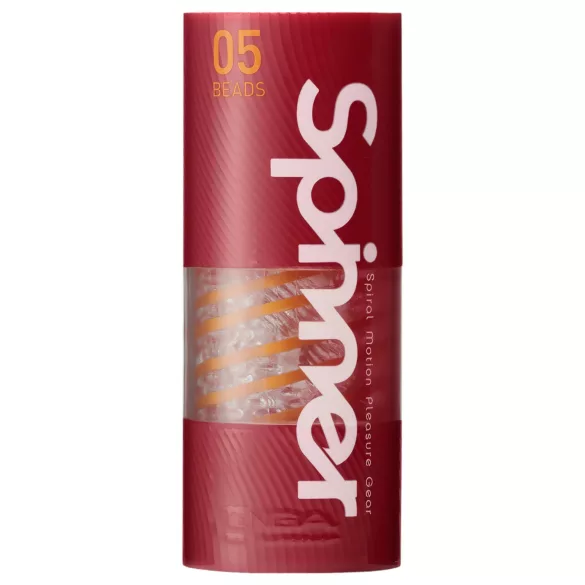 TENGA Spinner Beads - masturbator za muškarce - prozirni